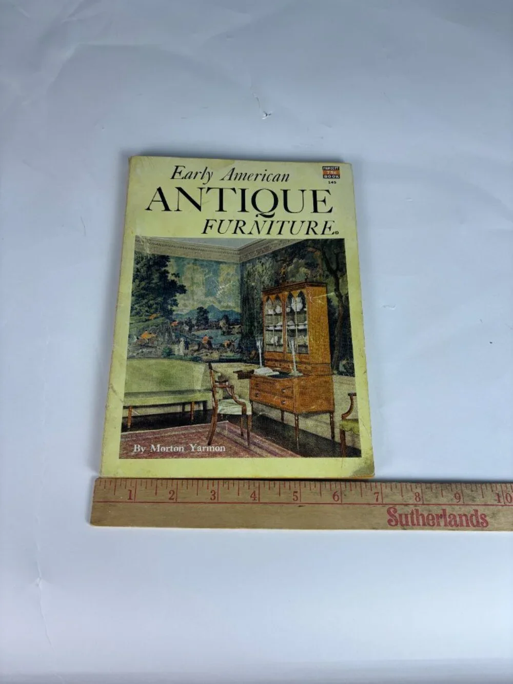 Vintage Early American Antique Furniture Book by Morton Yarmon | 1952 Fawcett